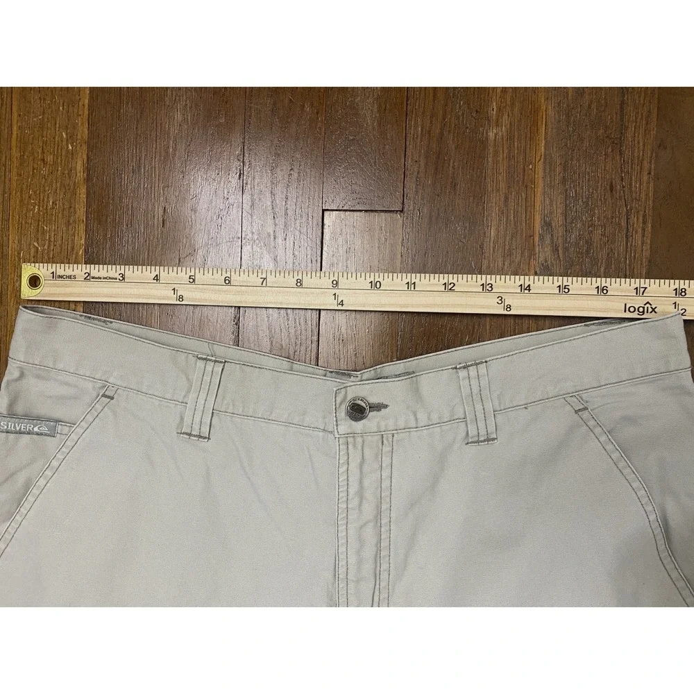 Quiksilver‎ Men's Relaxed Cotton Shorts Beachwear Skater Hiking Travel Size 36